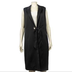 YUMI Vest w/ Tags, Black, Size S | US2/4, UK10. EU38